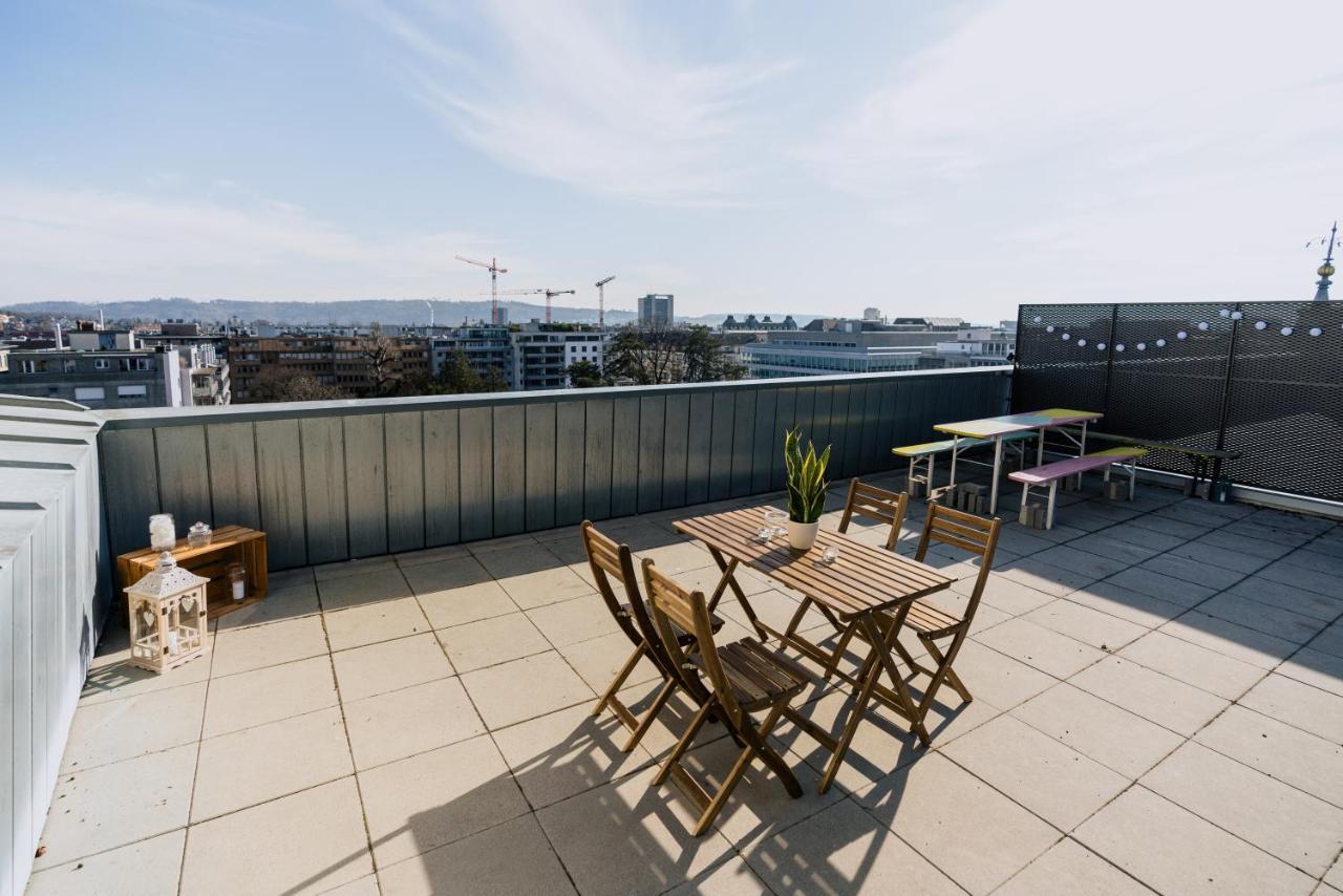 Eigene Wohnung Im Stadtzentrum Mit Wunderschoener Dachterrasse 比尔 外观 照片